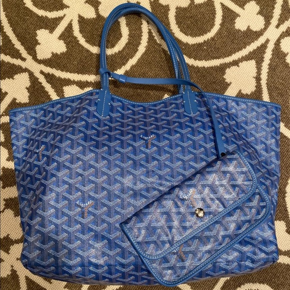Authentic Goyard St. Louis PM Ciel Bleu - Picture 6 of 8
